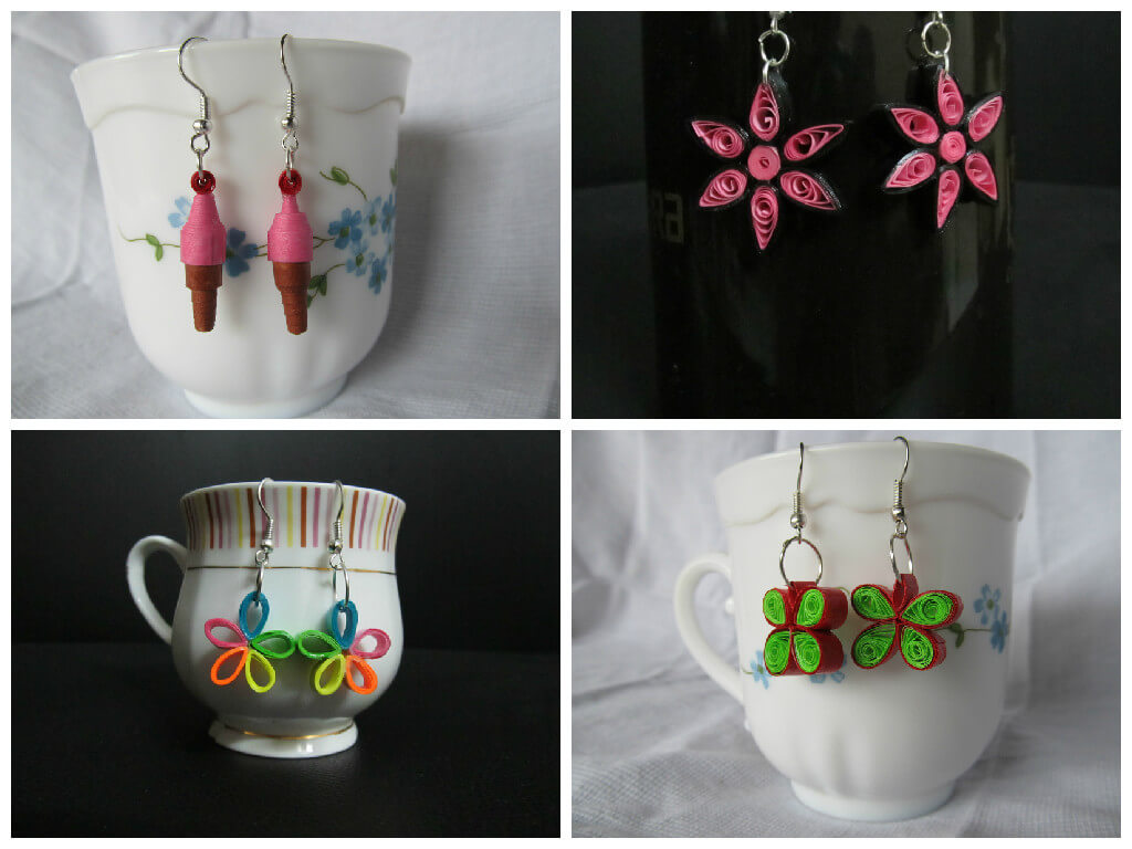 10 Paper Quilling Jewellery Ideas for you